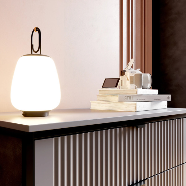 Изображение товара Комод Мебельград Нора 3 ящика (металл бруклин/графит)