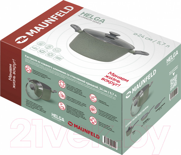 Изображение товара Кастрюля Maunfeld Helga MCS57FA05FS