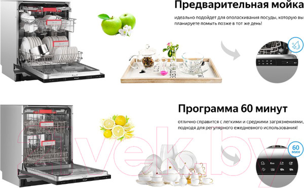 Изображение товара Посудомоечная машина Weissgauff BDW 6035