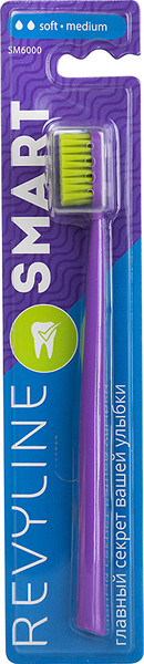 Изображение товара Зубная щетка Revyline SM6000 Smart 6936 (фиолетовый/салатовый)