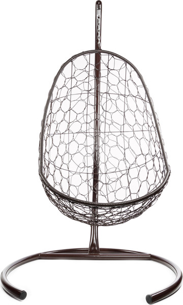 Изображение товара Кресло подвесное M-Group Овал / 11140209 (коричневый ротанг/серая подушка)