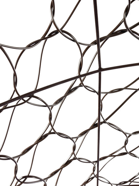 Изображение товара Кресло подвесное M-Group Овал / 11140208 (коричневый ротанг/розовая подушка)