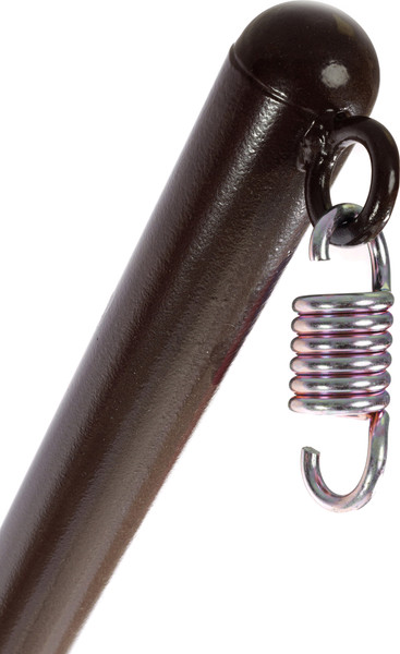 Изображение товара Кресло подвесное M-Group Овал / 11140206 (коричневый ротанг/красная подушка)