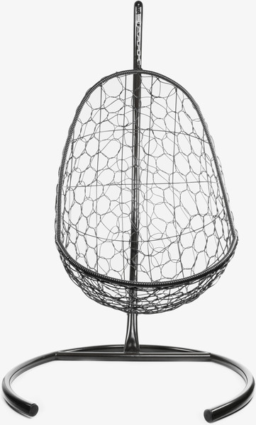 Изображение товара Кресло подвесное M-Group Овал / 11140205 (коричневый ротанг/коричневая подушка)