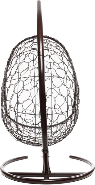 Изображение товара Кресло подвесное M-Group Овал / 11140201 (коричневый ротанг/бежевая подушка)