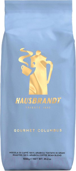 Изображение товара Кофе в зернах Hausbrandt Gourmet Columbus Арабика 100% (1кг)