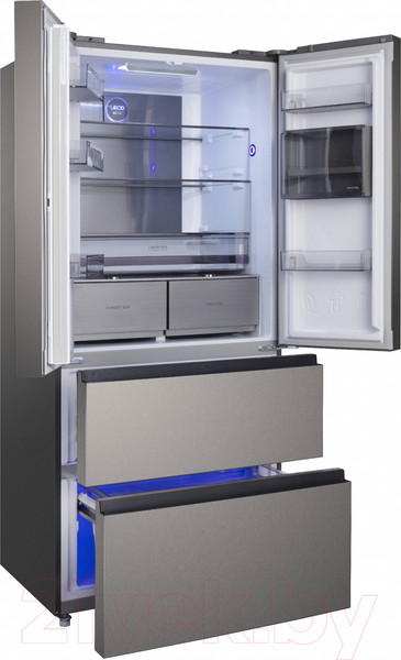 Изображение товара Холодильник с морозильником Korting KNFF 82535 X