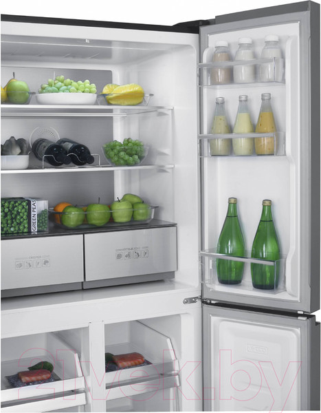 Изображение товара Холодильник с морозильником Korting KNFM 84799 GN