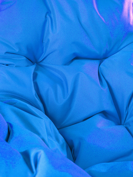 Изображение товара Кресло подвесное M-Group Овал / 11140410 (черный ротанг/синяя подушка)