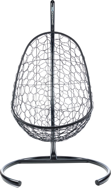 Изображение товара Кресло подвесное M-Group Овал / 11140410 (черный ротанг/синяя подушка)