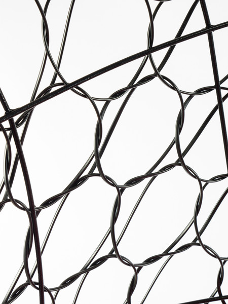 Изображение товара Кресло подвесное M-Group Овал / 11140406 (черный ротанг/красная подушка)