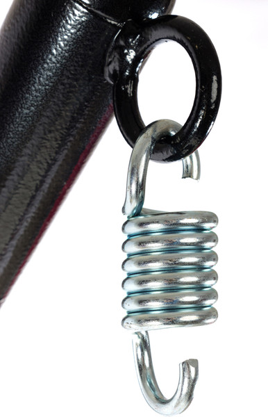 Изображение товара Кресло подвесное M-Group Овал / 11140406 (черный ротанг/красная подушка)