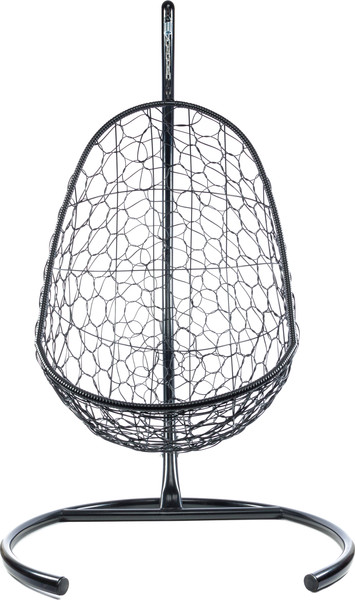 Изображение товара Кресло подвесное M-Group Овал / 11140406 (черный ротанг/красная подушка)