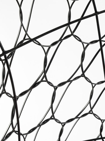 Изображение товара Кресло подвесное M-Group Овал / 11140405 (черный ротанг/коричневая подушка)