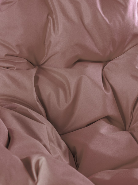 Изображение товара Кресло подвесное M-Group Овал / 11140405 (черный ротанг/коричневая подушка)