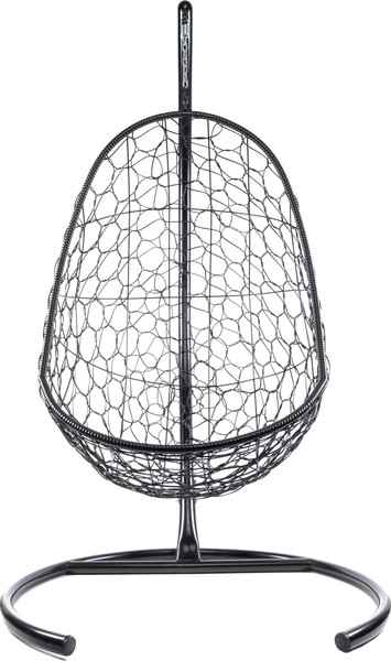 Изображение товара Кресло подвесное M-Group Овал / 11140405 (черный ротанг/коричневая подушка)