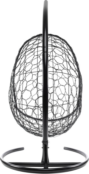 Изображение товара Кресло подвесное M-Group Овал / 11140404 (черный ротанг/зеленая подушка)