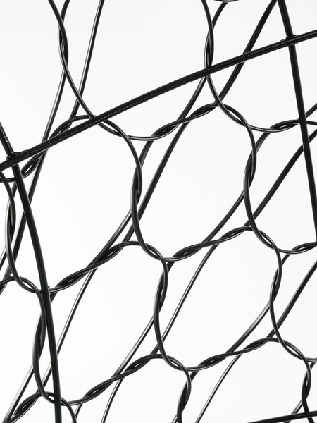 Изображение товара Кресло подвесное M-Group Овал / 11140404 (черный ротанг/зеленая подушка)