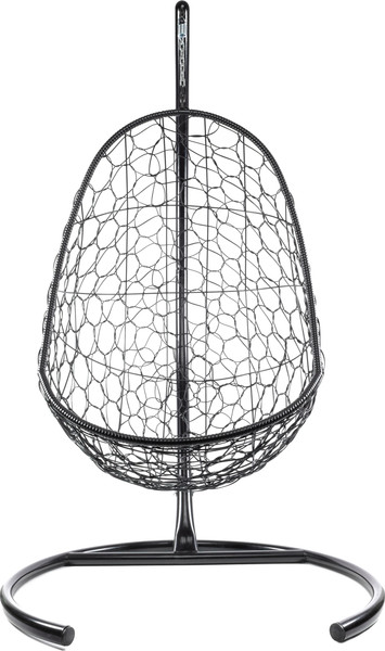 Изображение товара Кресло подвесное M-Group Овал / 11140404 (черный ротанг/зеленая подушка)