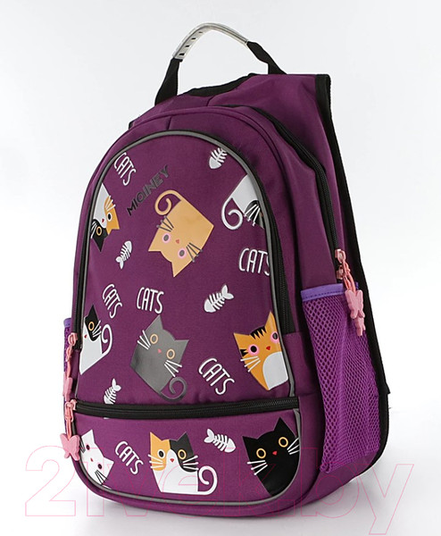 Изображение товара Школьный рюкзак Miqini 306-1001-PRC (фиолетовый)