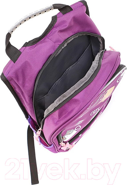 Изображение товара Школьный рюкзак Miqini 306-1001-PRC (фиолетовый)