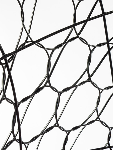 Изображение товара Кресло подвесное M-Group Овал / 11140402 (черный ротанг/бордовая подушка)