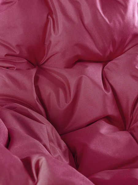 Изображение товара Кресло подвесное M-Group Овал / 11140402 (черный ротанг/бордовая подушка)