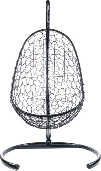 Изображение товара Кресло подвесное M-Group Овал / 11140402 (черный ротанг/бордовая подушка)