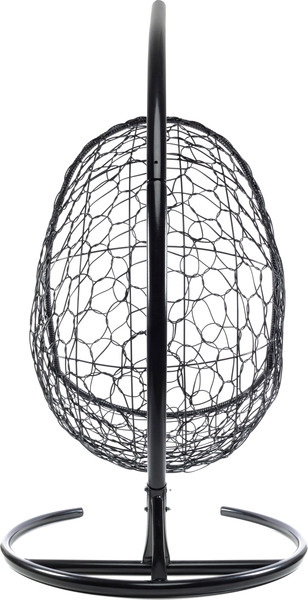 Изображение товара Кресло подвесное M-Group Овал / 11140401 (черный ротанг/бежевая подушка)