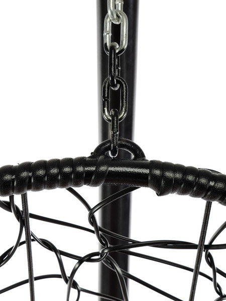 Изображение товара Кресло подвесное M-Group Овал / 11140401 (черный ротанг/бежевая подушка)