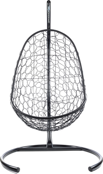 Изображение товара Кресло подвесное M-Group Овал / 11140401 (черный ротанг/бежевая подушка)