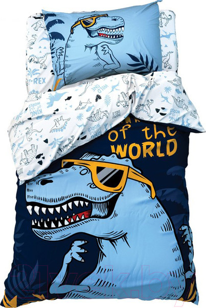 Изображение товара Комплект постельного белья Этель T-Rex king 1.5 / 4702792