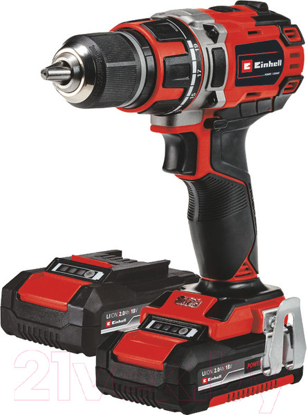 Изображение товара Аккумуляторная дрель-шуруповерт Einhell TE-CD 18/50 Li BL (4513896)