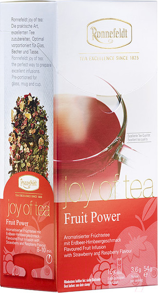 Изображение товара Чай пакетированный Ronnefeldt Joy Of Tea Fruit Power (15пак)