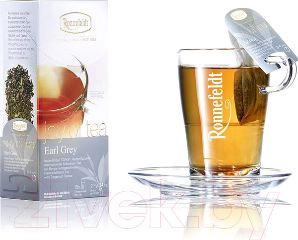 Изображение товара Чай пакетированный Ronnefeldt Joy Of Tea Earl Grey с Бергамотом (15пак)