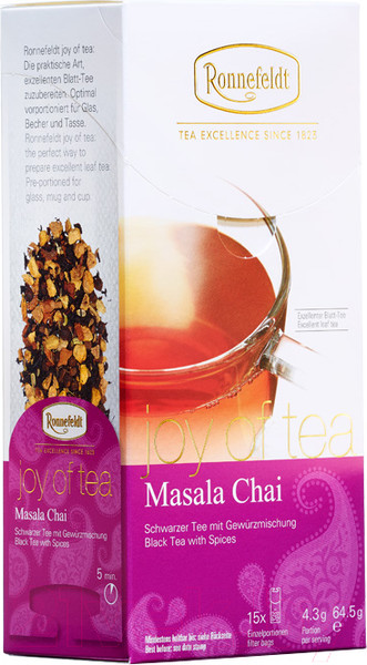 Изображение товара Чай пакетированный Ronnefeldt Joy Of Tea Masala Chai (15пак)