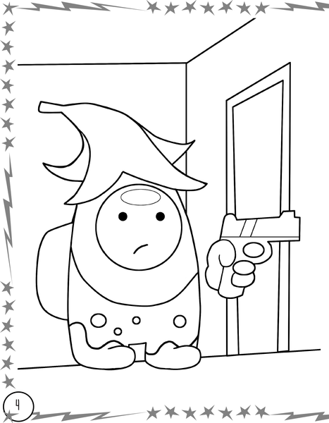 Изображение товара Раскраска АСТ Большая раскраска для настоящих импостеров в стиле Among Us