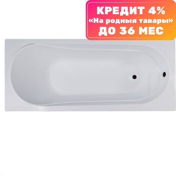 Изображение товара Ванна акриловая Ventospa Aqua 170x70 (с ножками и экраном)
