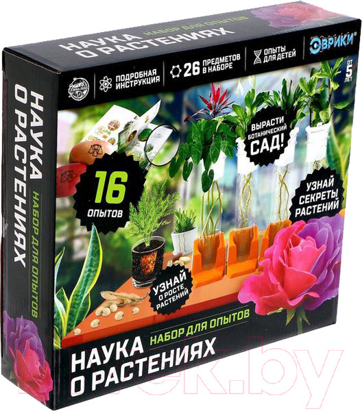 Изображение товара Набор для выращивания растений Эврики Наука о растениях / 5066413