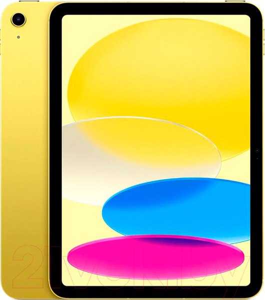Изображение товара Планшет Apple iPad 10 64GB Wi-Fi A2696 / MPQ23 (желтый)