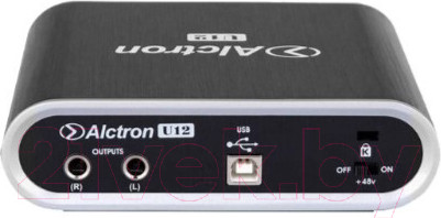 Изображение товара Аудиоинтерфейс Alctron U12-BK