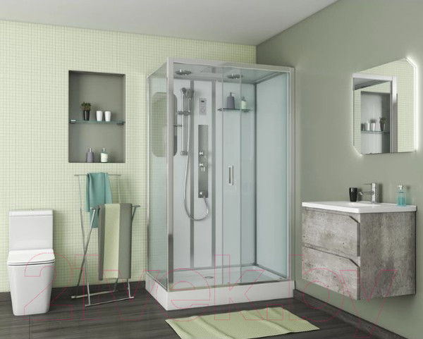 Изображение товара Душевая кабина Niagara NG-6012-01GQR 120x80x210 (прозрачное стекло)