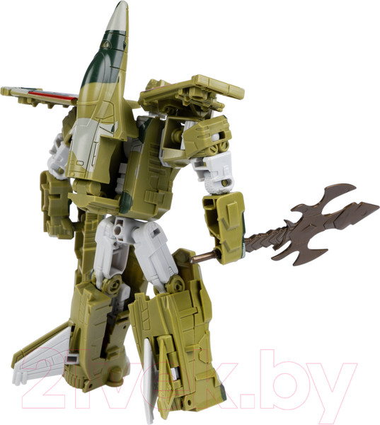 Изображение товара Робот-трансформер Bondibon Самолет военный 2 в 1 / ВВ6070-Б (зеленый/хаки)