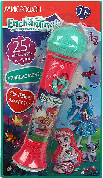 Изображение товара Музыкальная игрушка Умка Микрофон Энчантималс / 1911M218-R2
