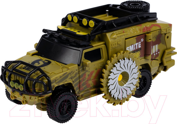 Изображение товара Робот-трансформер Bondibon Джип военный 2 в 1 / ВВ6071 (зеленый)