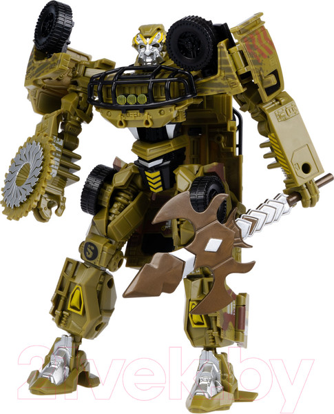 Изображение товара Робот-трансформер Bondibon Джип военный 2 в 1 / ВВ6071 (зеленый)