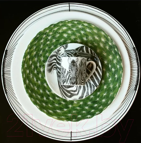 Изображение товара Тарелка столовая обеденная Taitu Cactus 5-5-1