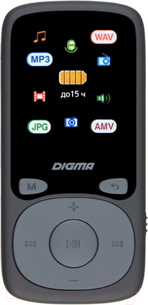 Изображение товара MP3-плеер Digma B4 8GB (черный)