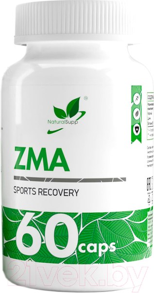 Изображение товара Витаминно-минеральный комплекс NaturalSupp ЗМА (60капсул)