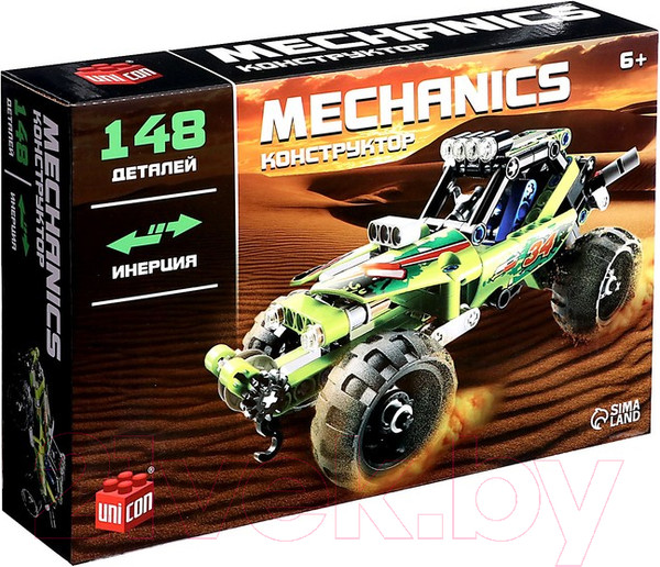 Изображение товара Конструктор инерционный Unicon Джип-ралли / 9321792